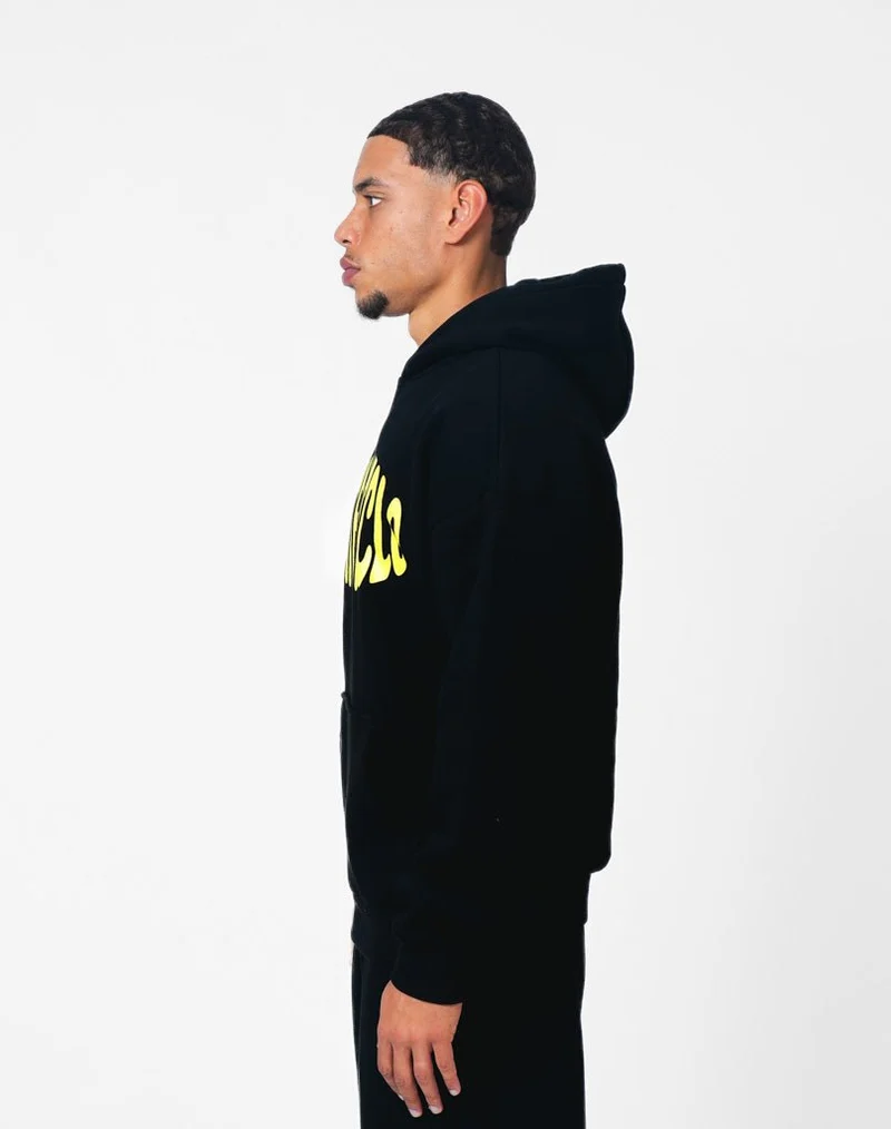 NIGHT SIGNAL HOODIE (BLACK)
