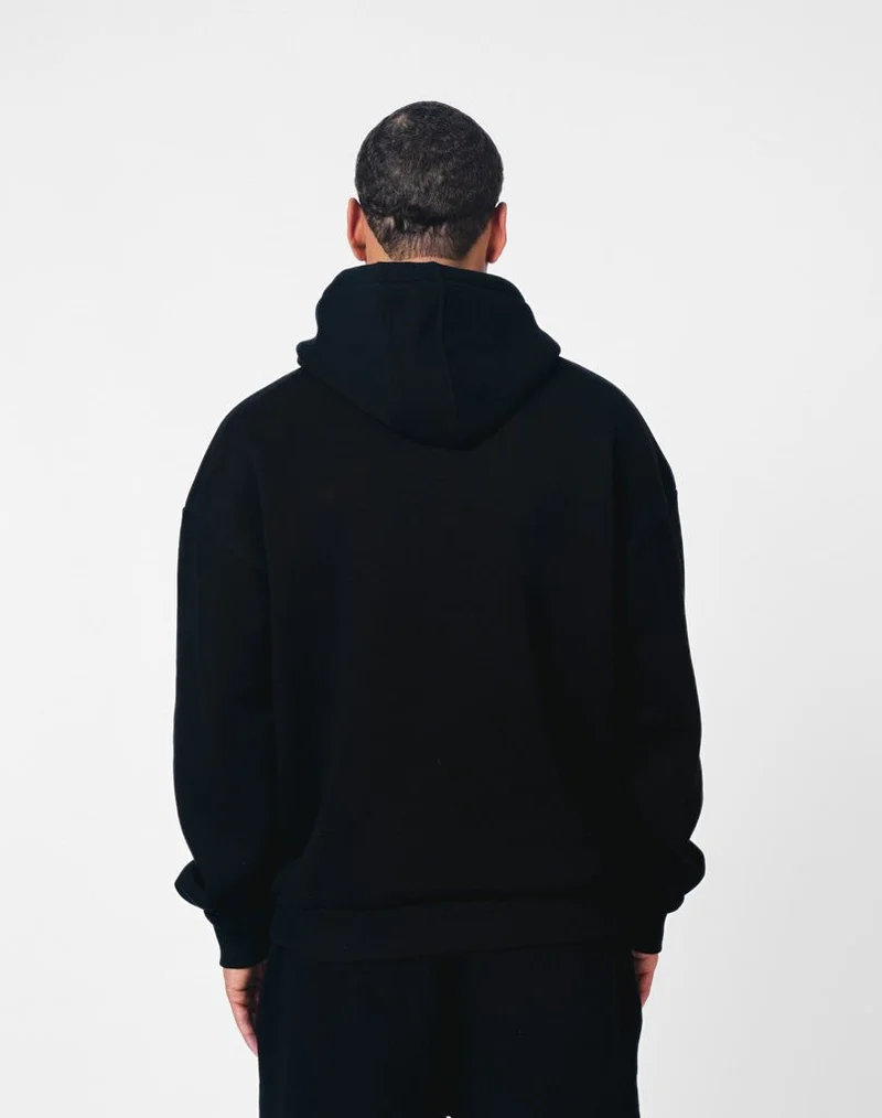 NIGHT SIGNAL HOODIE (BLACK)