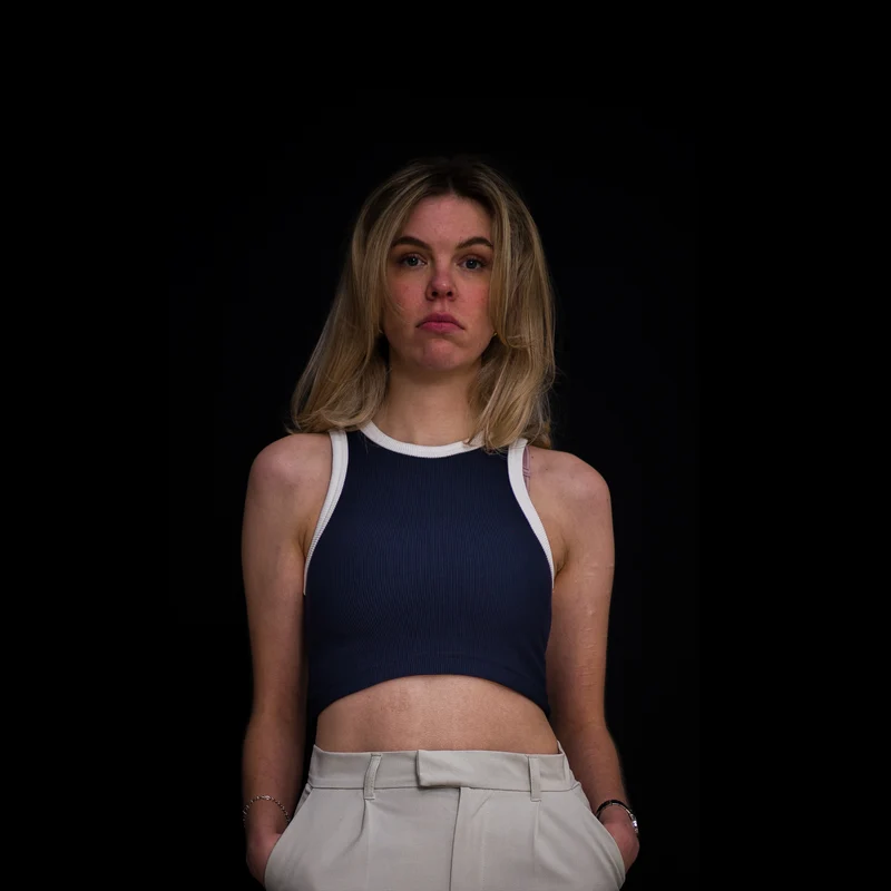 Rib Top Cropped