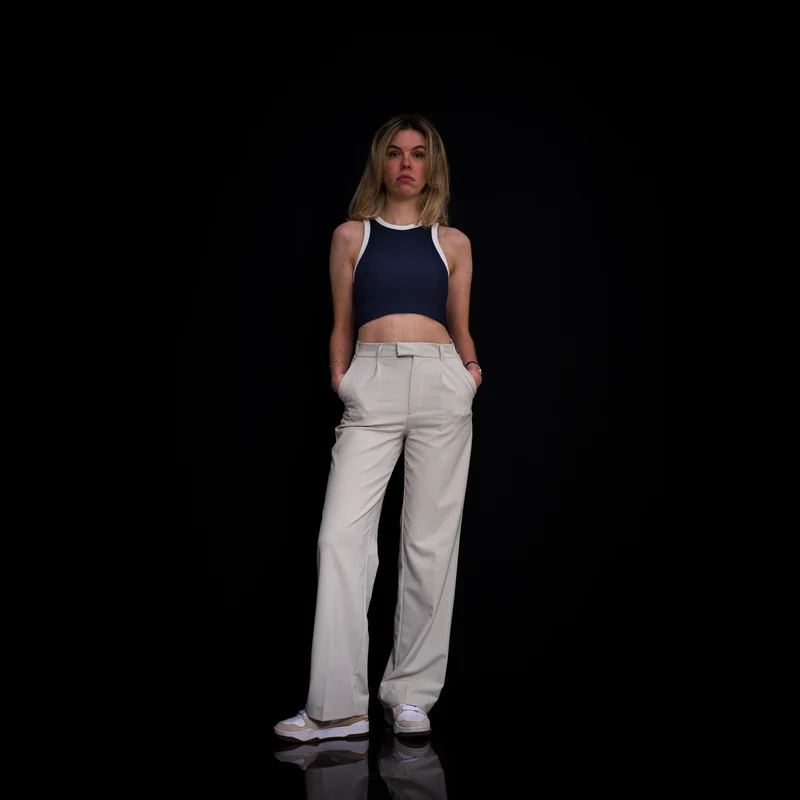 Rib Top Cropped