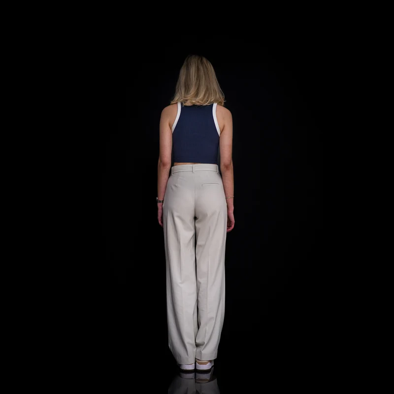 Rib Top Cropped