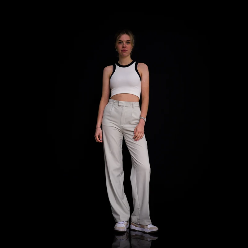 Rib Top Cropped