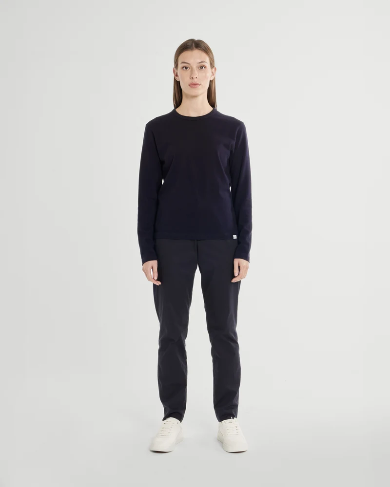 The Unisex Longsleeve T-Shirt - Dark Navy