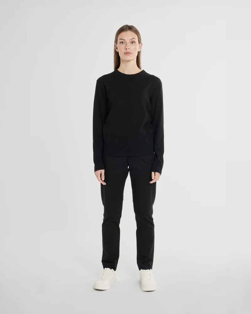 The Unisex Longsleeve T-Shirt - Black