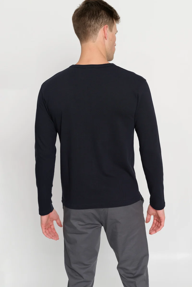 The Longsleeve T-Shirt - Dark Navy