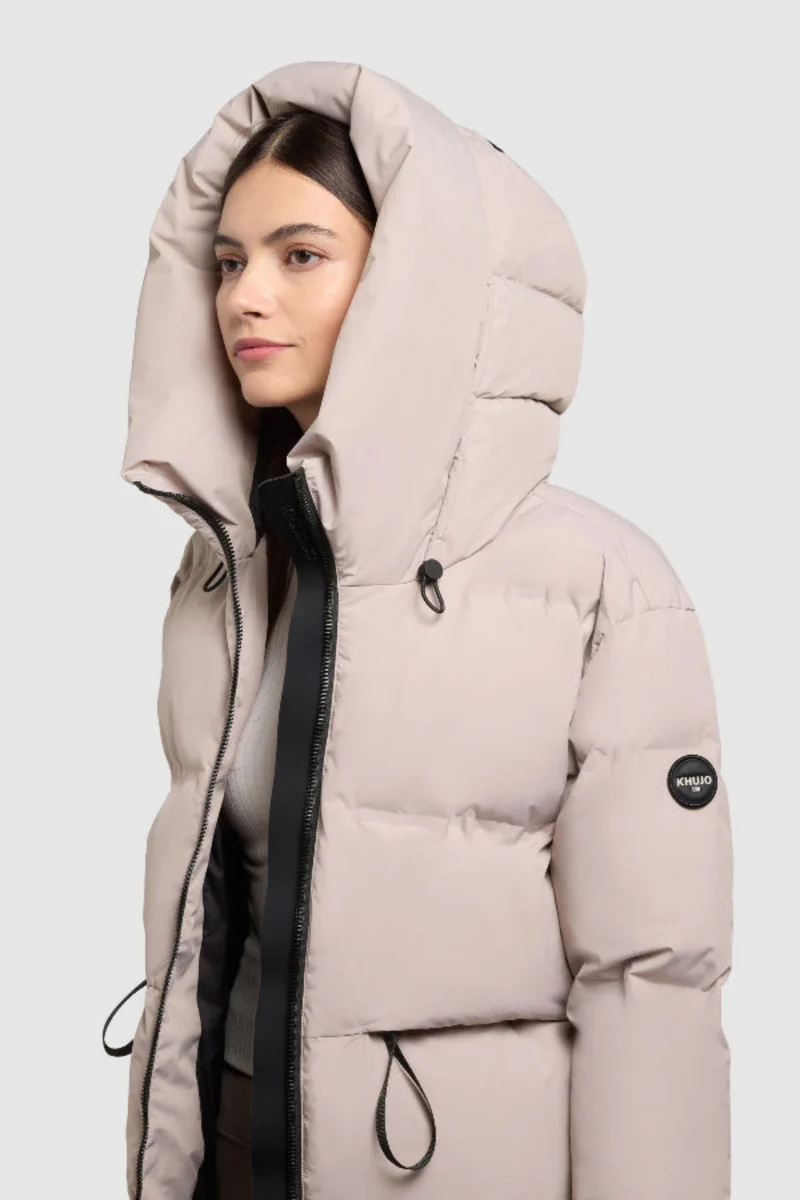 Khujo Steppjacke Ellis2 dusty beige