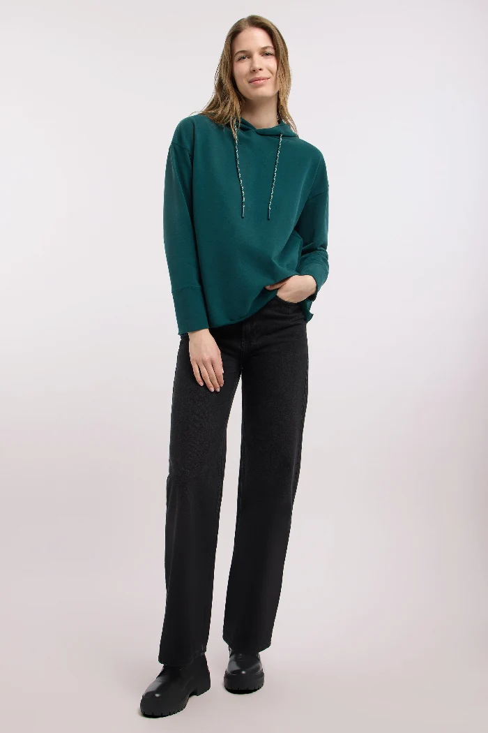 Elbsand Hoodie Darla dark ivy