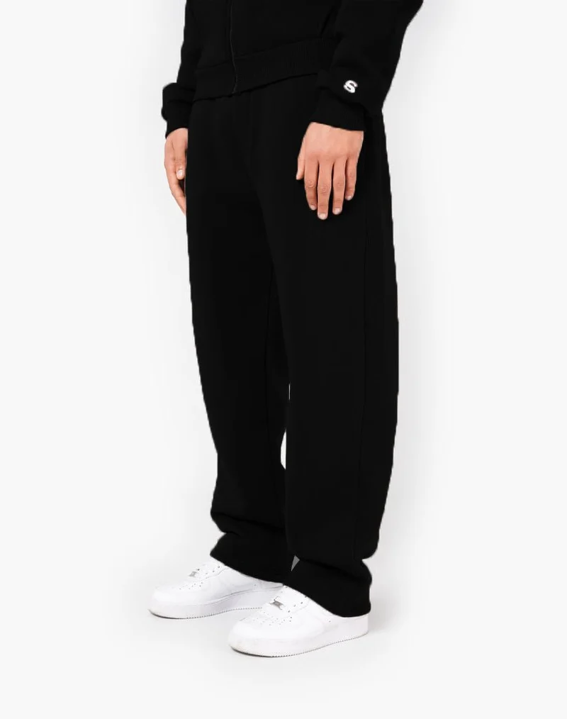 TRACKSUIT SET ZIP-HOODIE (BLACK)