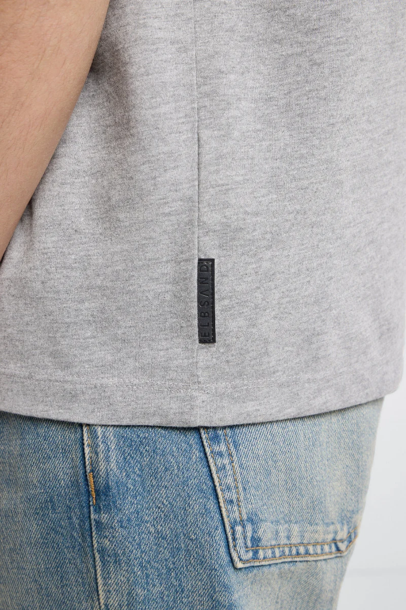 Elbsand Men T-Shirt Ingvar cool heather grey
