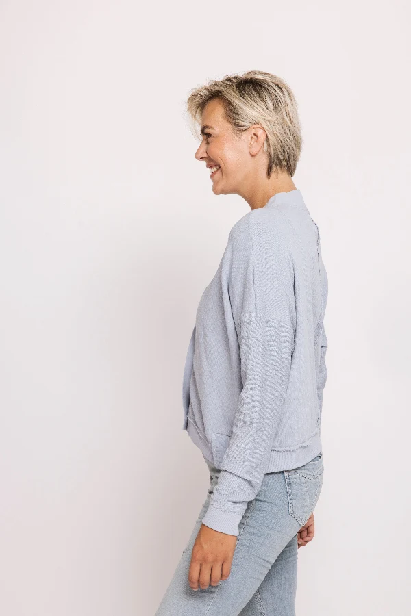 Zhrill Sweatjacke Ulli blue/hellblau