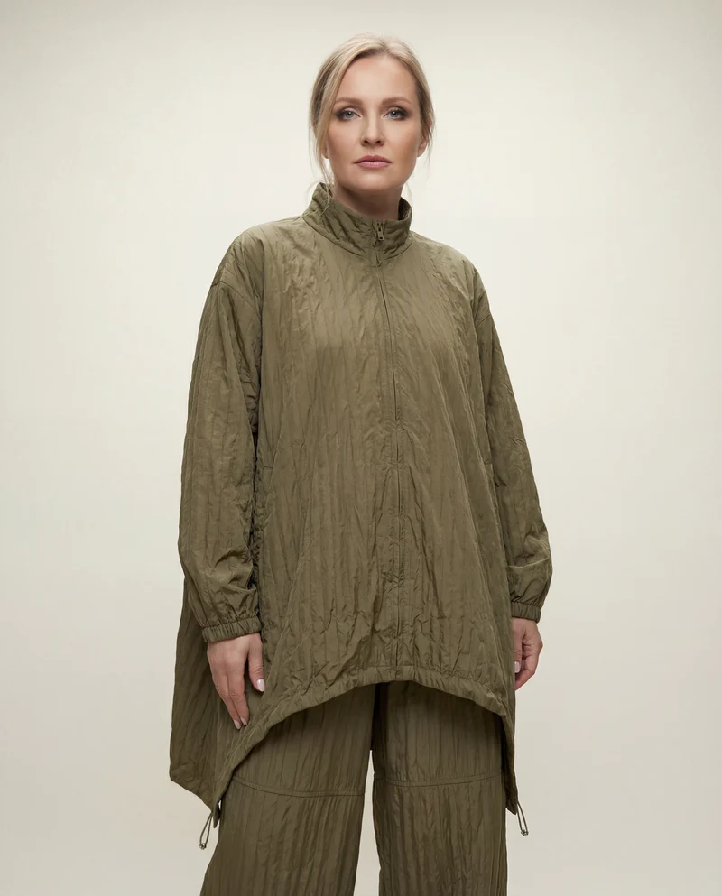 Textured Oversized Jacket