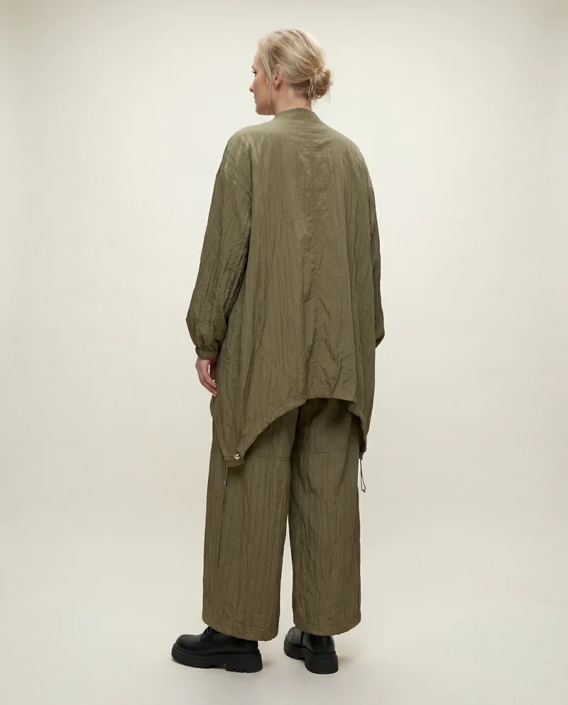 Textured Oversized Jacket