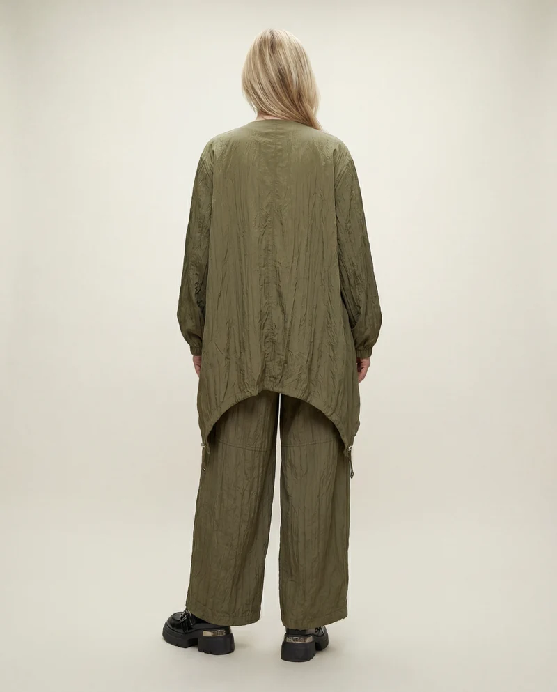 Textured Oversized Jacket
