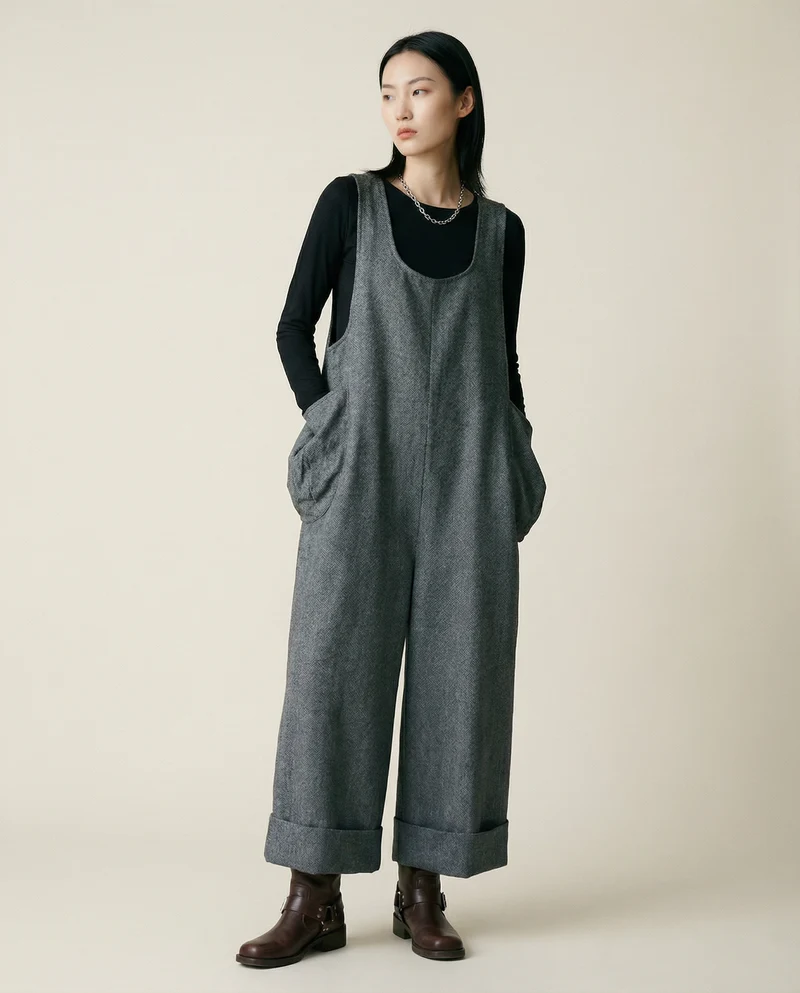 Jazz Up Oversized Jumpsuit
