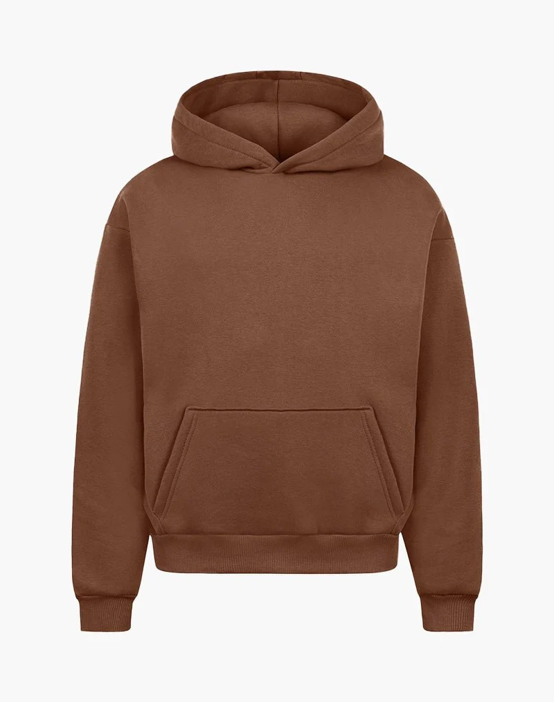 EXCHANGE HOODIE (COFFEE BROWN)
