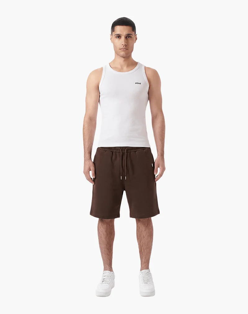 BASIC SHORTS (BROWN)