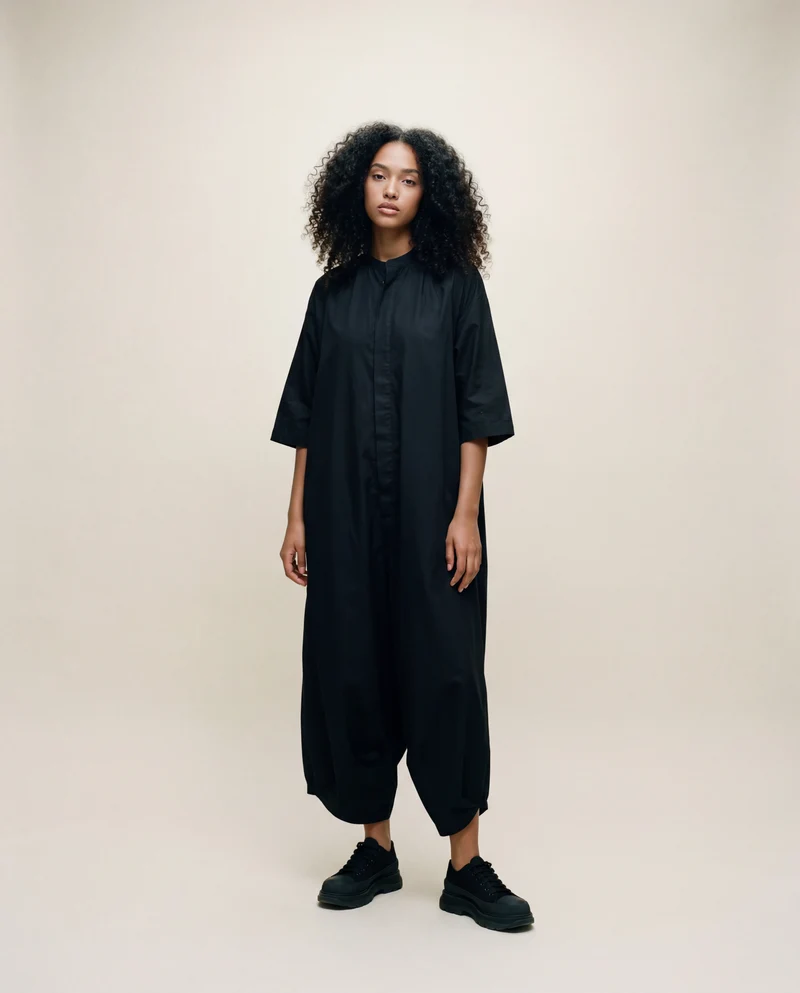 Simple Moderne Geek Punk Loose Fit Jumpsuit