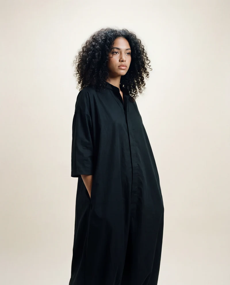 Simple Moderne Geek Punk Loose Fit Jumpsuit