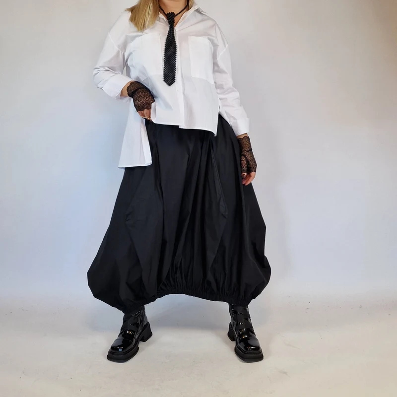 Simple Moderne Jazz Up Punky Basic Relaxed Fit Shirt