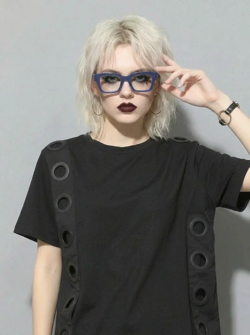 Simple Moderne Office Punk T-shirt
