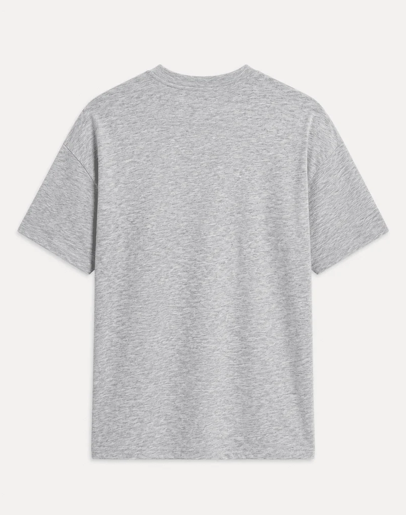3ER SET REGULAR BASIC TEE (GREY MELANGE)