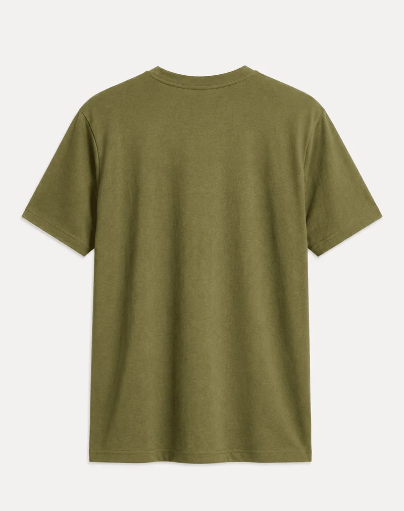 3ER SET REGULAR BASIC TEE (DARK GREEN)