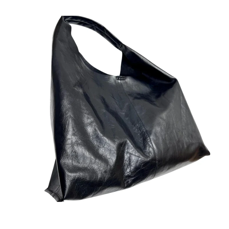 Jazz Up Natural Leather Tote Bag
