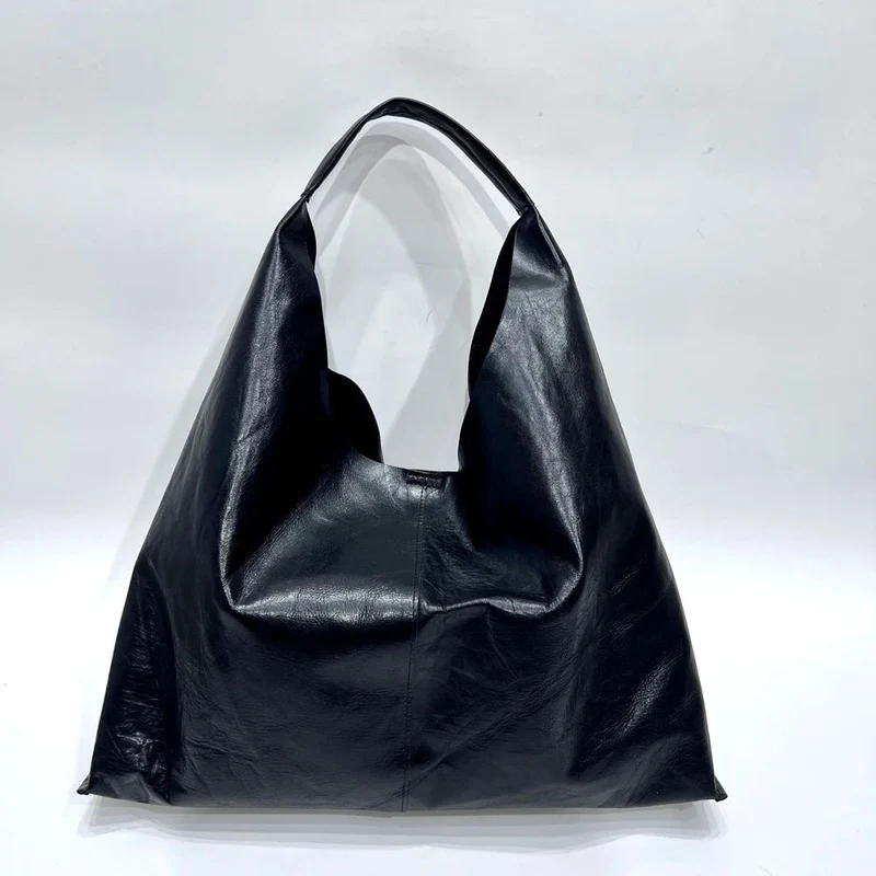 Jazz Up Natural Leather Tote Bag