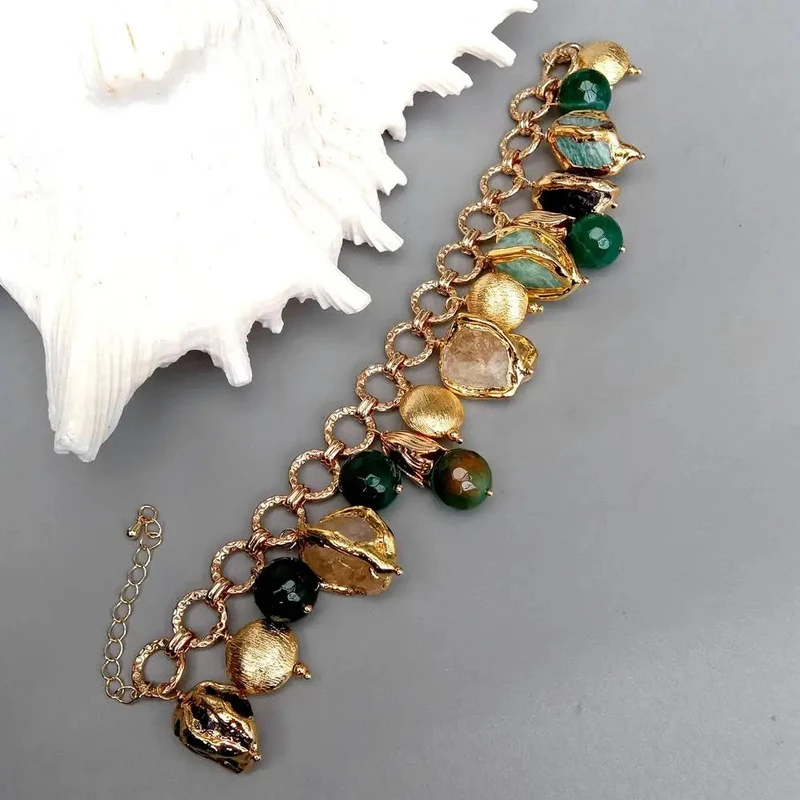 Natural Gemstone Bracelet