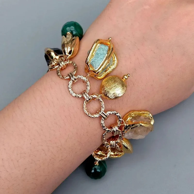 Natural Gemstone Bracelet