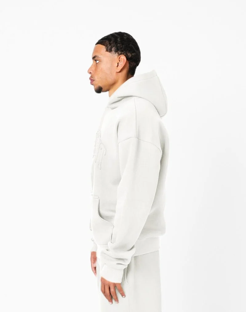 STATEMENT RIFT HOODIE (CREAM WHITE)
