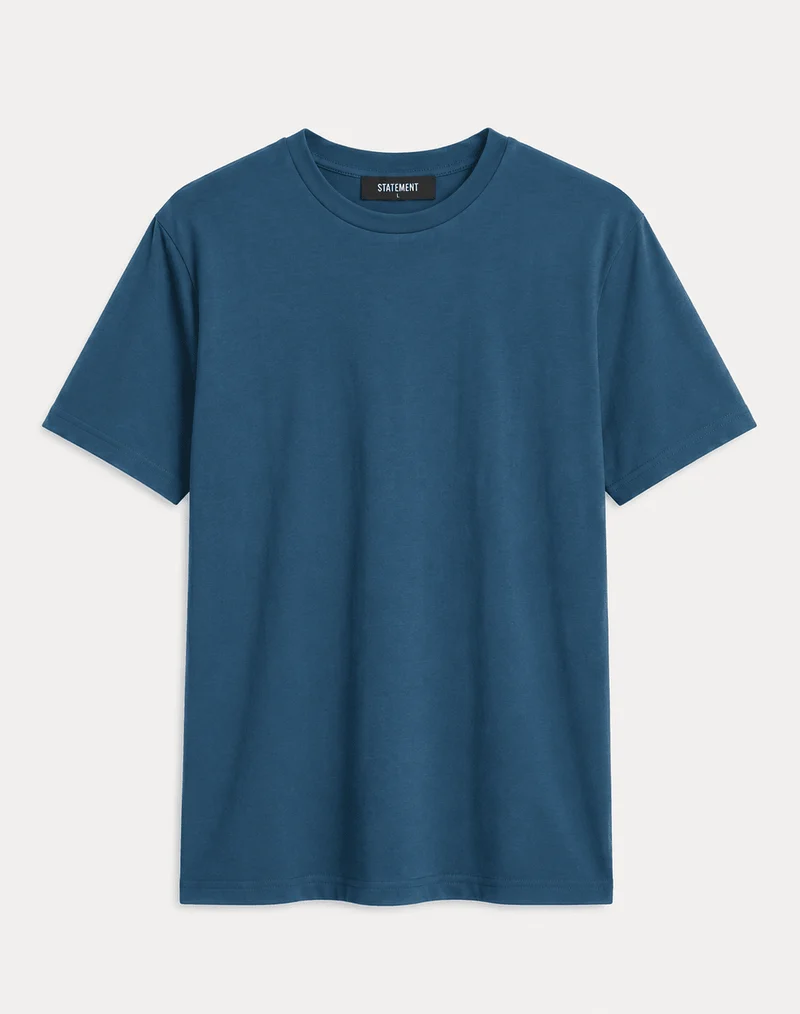 3ER SET REGULAR BASIC TEE (DARK BLUE)