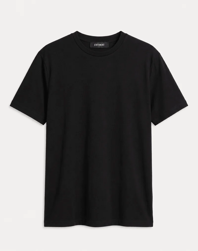 3ER SET REGULAR BASIC TEE (BLACK)