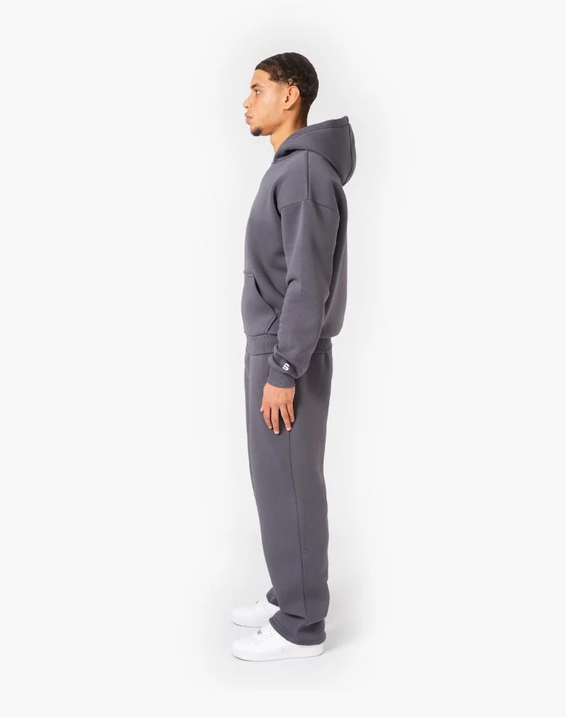 TRACKSUIT SET ZIP-HOODIE (ANTHRAZIT)