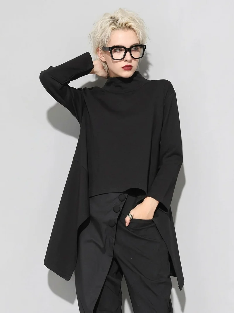 Simple Moderne Jazz Up Pullover