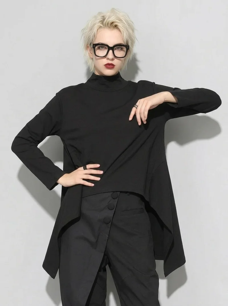 Simple Moderne Jazz Up Pullover