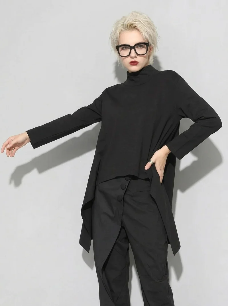 Simple Moderne Jazz Up Pullover
