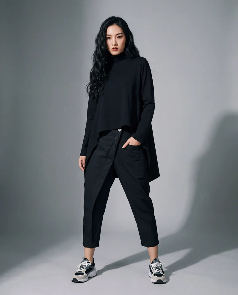 Simple Moderne Jazz Up Pullover