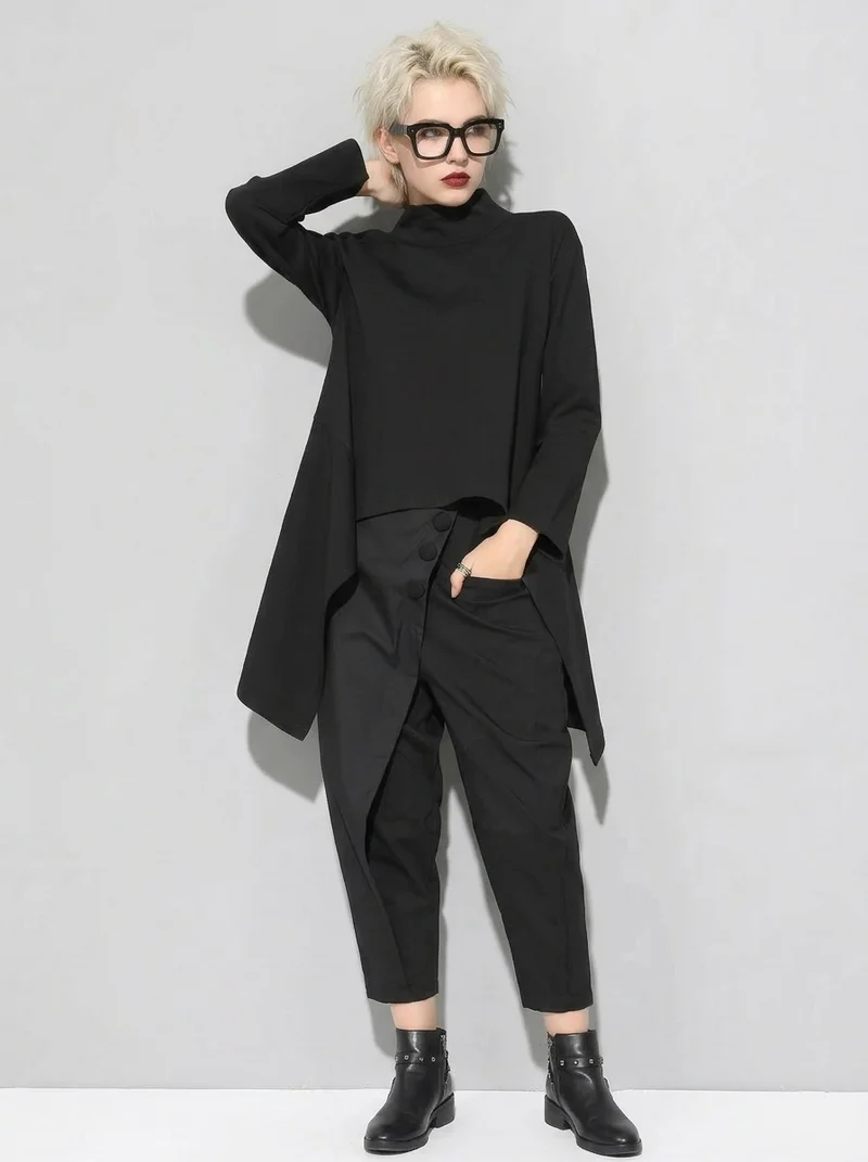 Simple Moderne Jazz Up Calf-Length Trousers