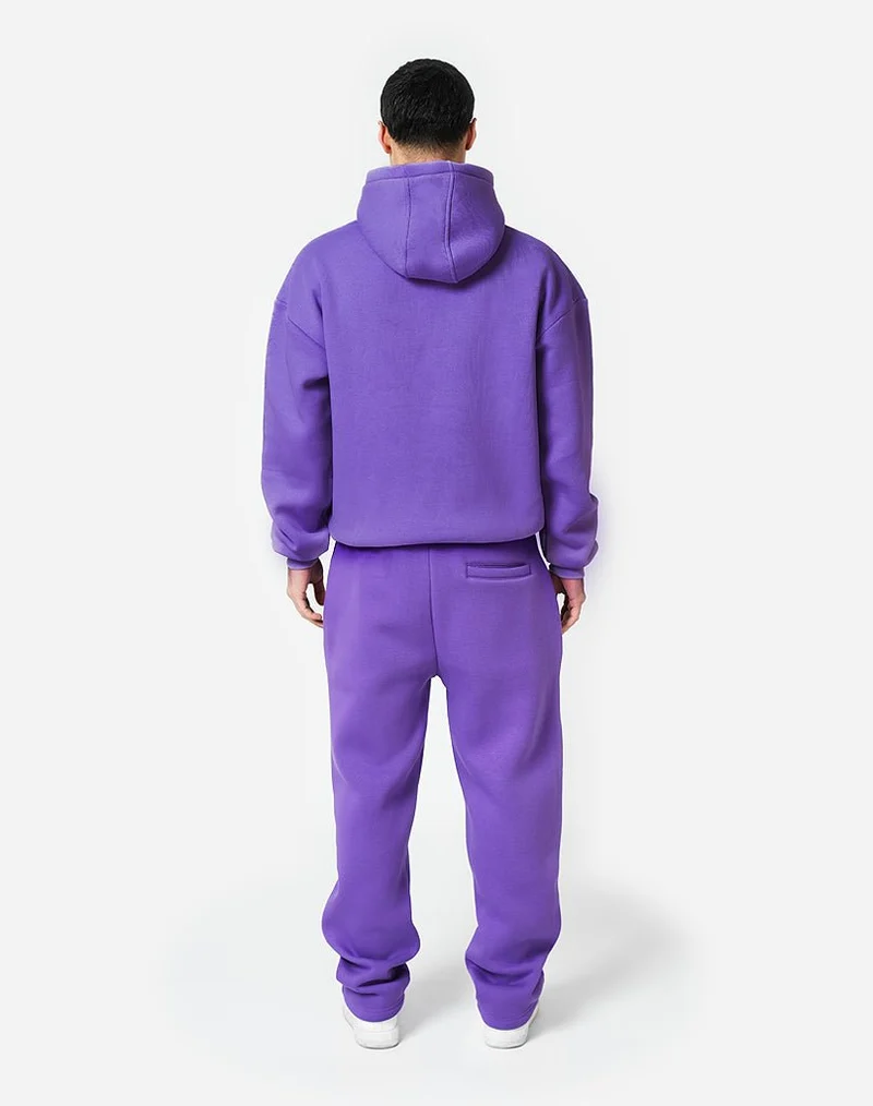 BASIC OPEN LEG JOGGER (DARK PURPLE)