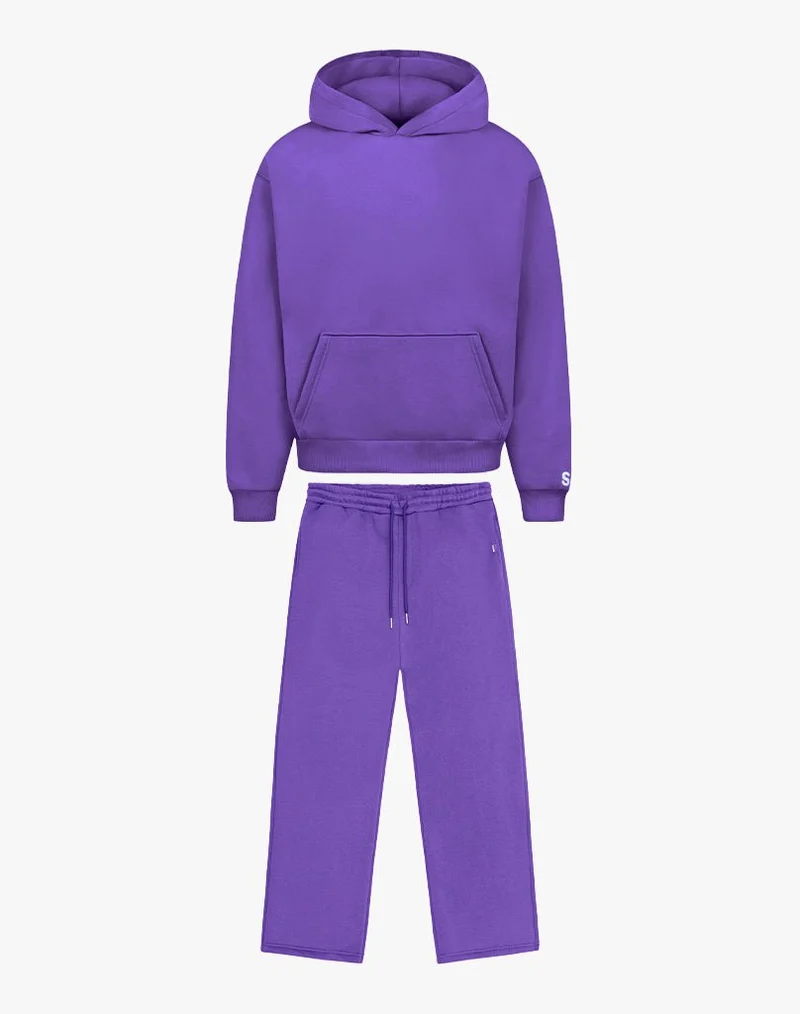 TRACKSUIT SET (DARK PURPLE)