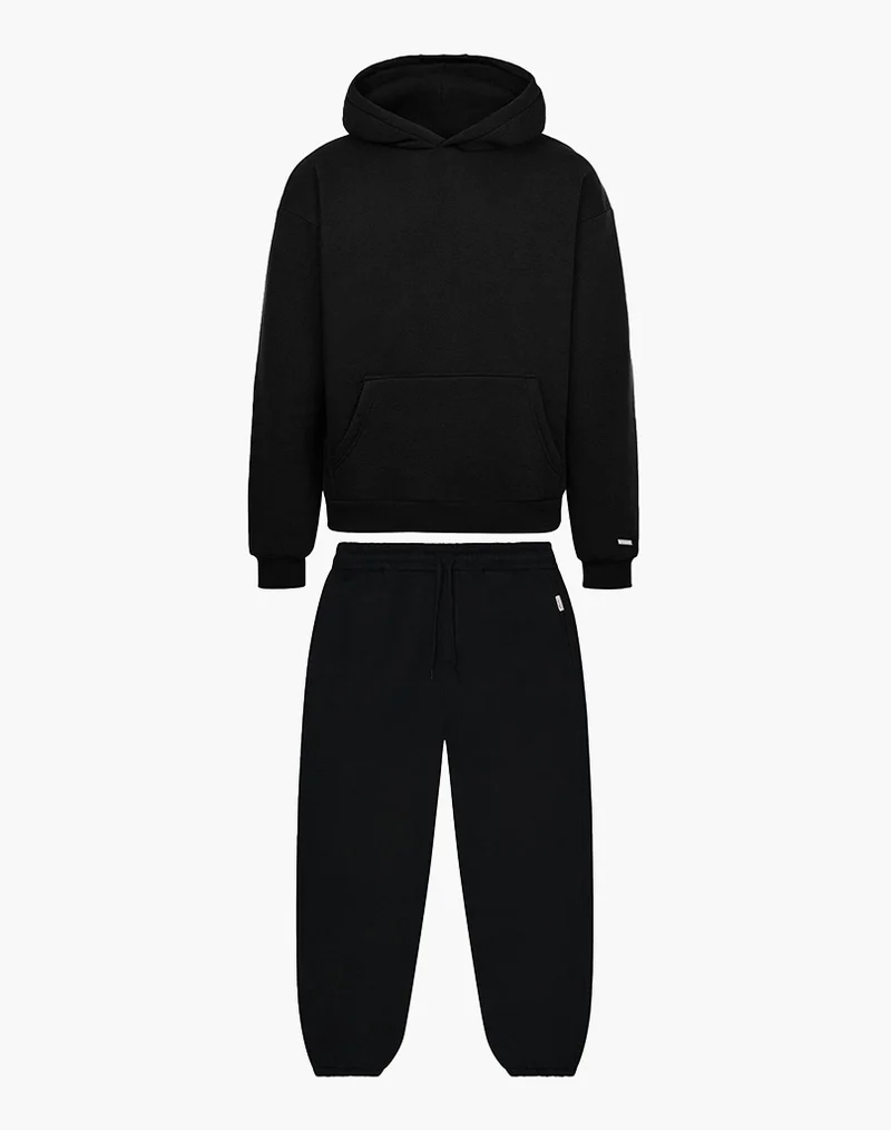 TRACKSUIT SET CUFF (BLACK)