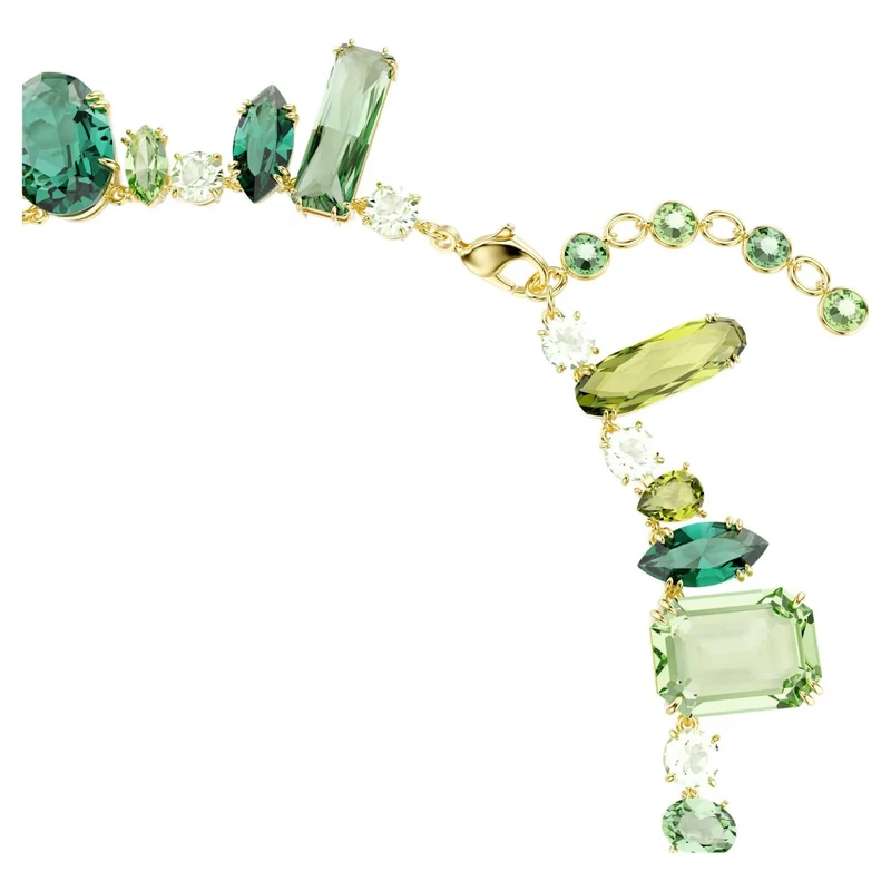 Swarovski Halskette Damen Gema Grün Gold 5657388