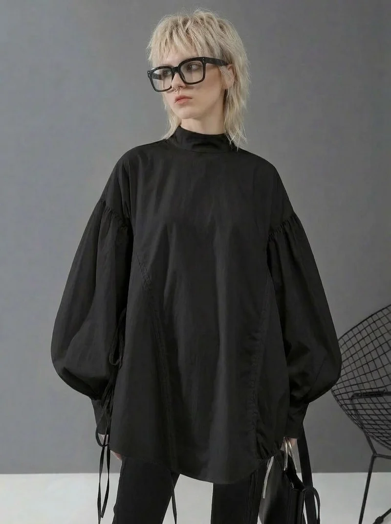 Jazz Up Juoda Lele Oversized Fit Shirt