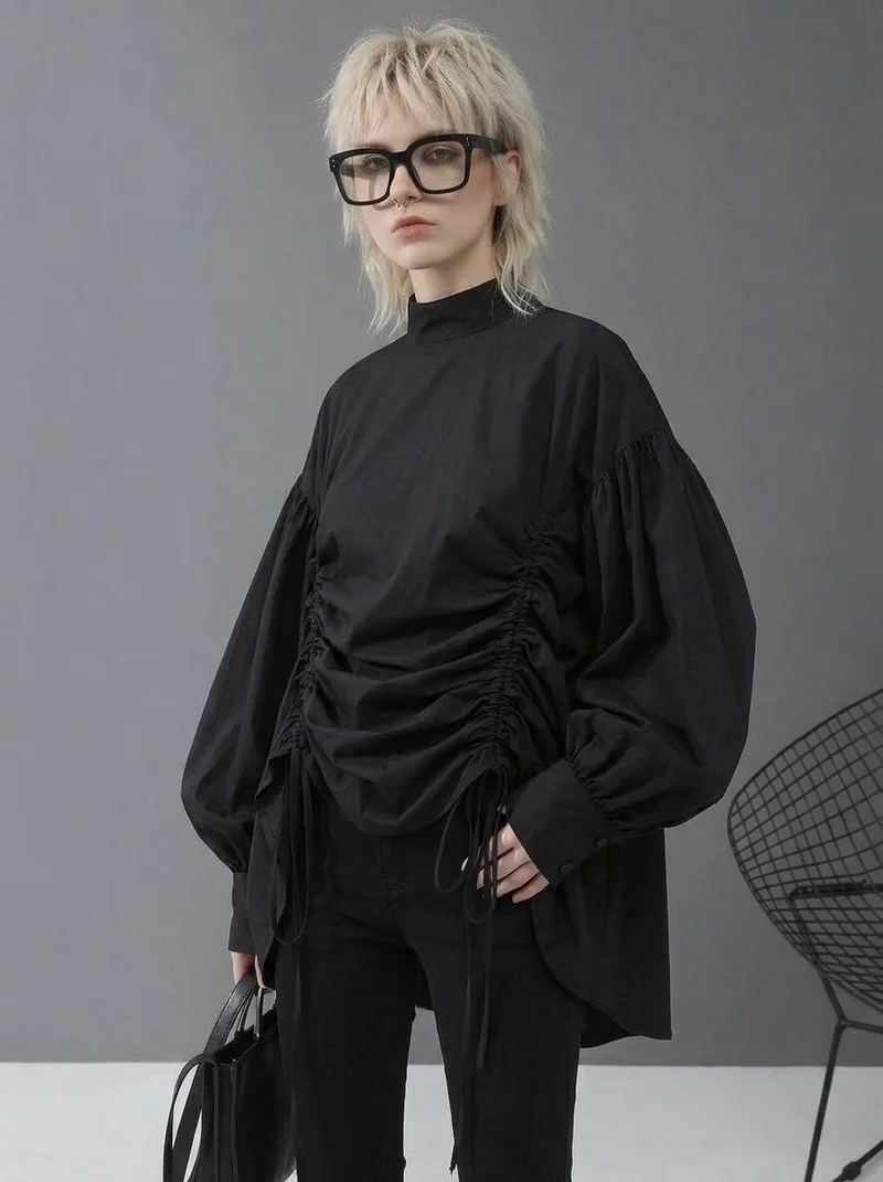 Jazz Up Juoda Lele Oversized Fit Shirt