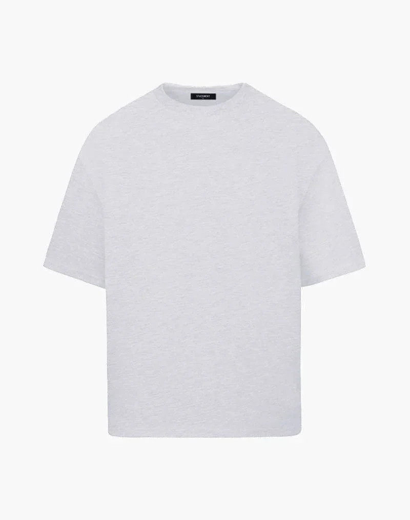 OVERSIZED TEE (GREY MELANGE)