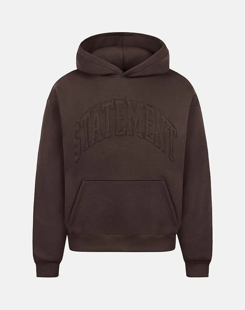 STATEMENT RIFT HOODIE (BROWN)