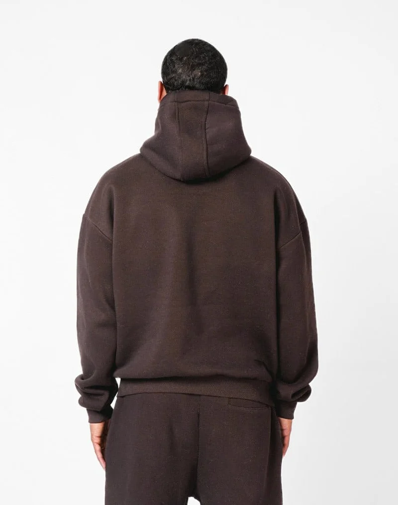STATEMENT RIFT HOODIE (BROWN)