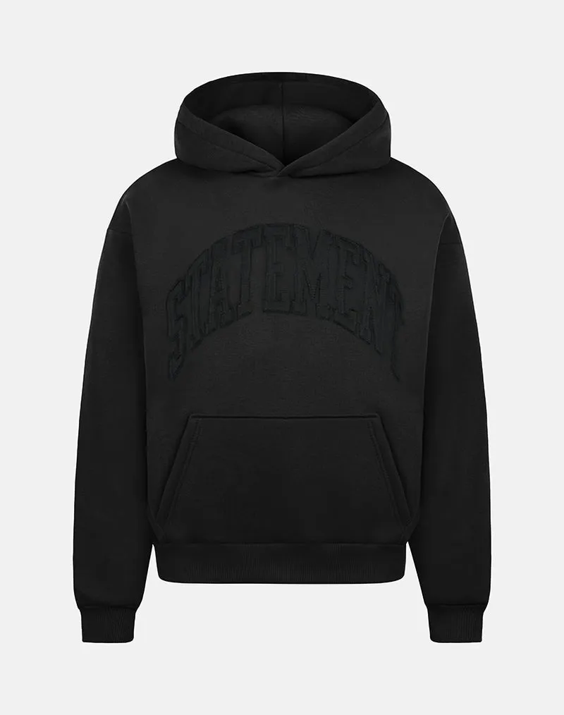 STATEMENT RIFT HOODIE (BLACK)