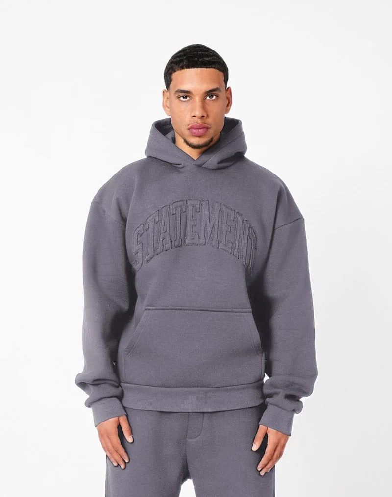 STATEMENT RIFT HOODIE (ANTHRAZIT)